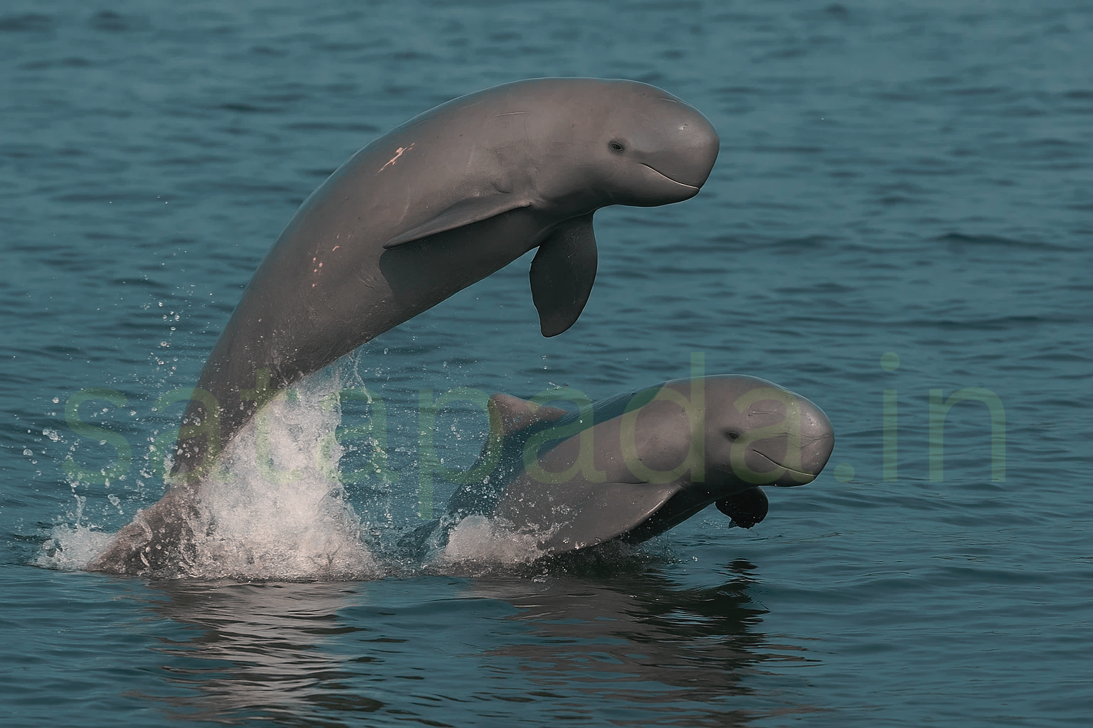 Dolphine Jumping at Satapada Chilika
